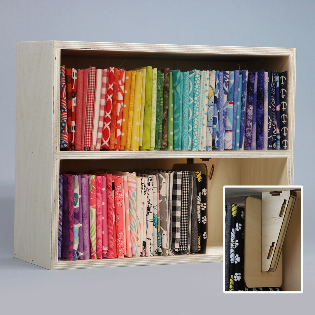 A New Way to Organize My Fabric – tierneycreates