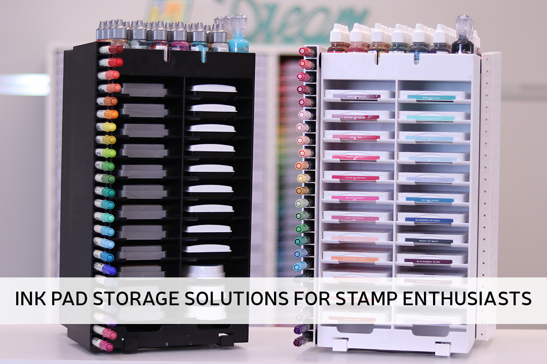 How to Build Storage for Stamp Pads NO Matter What BRAND You Have Easy DIY  Unlimited Options See Video 