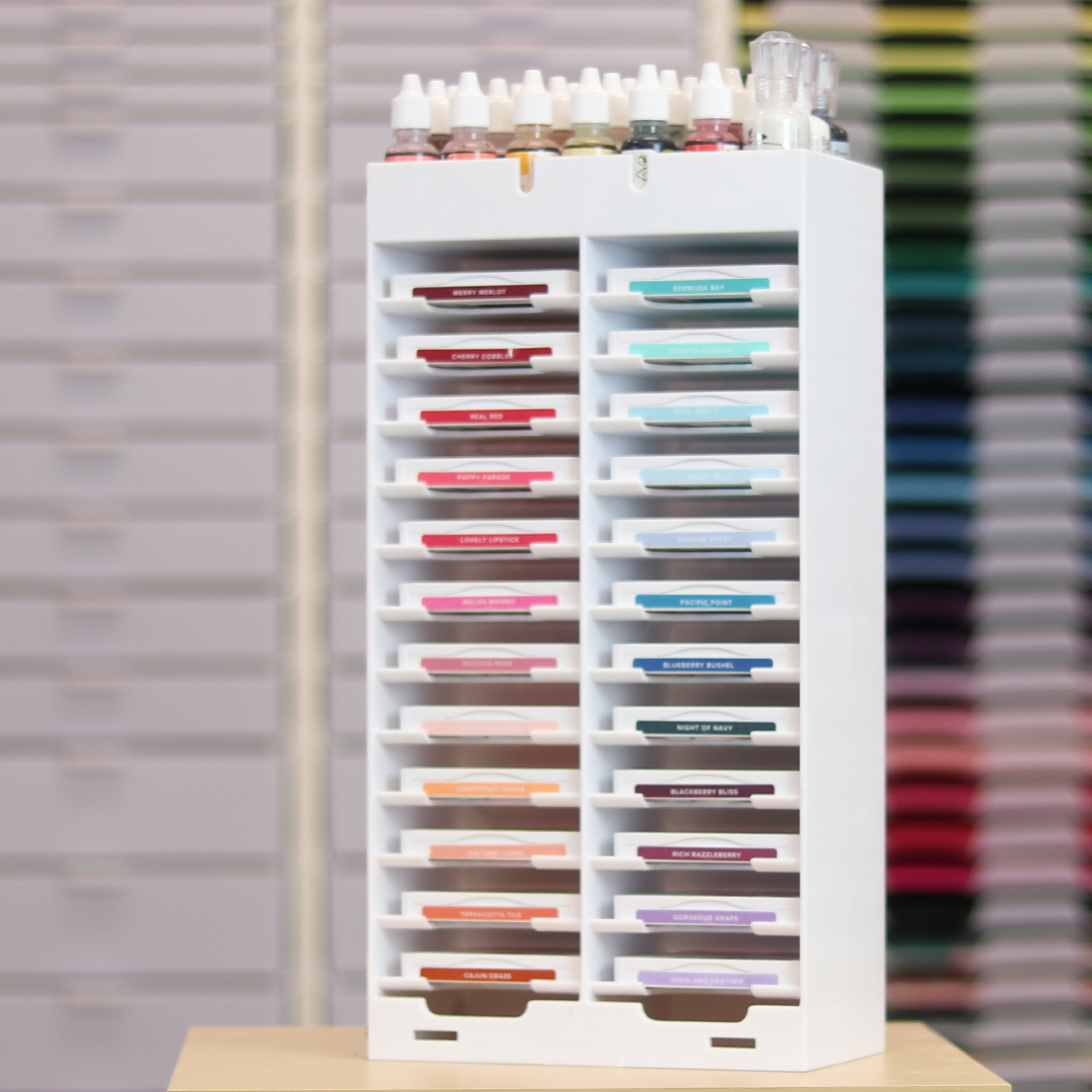 Ink Pad Storage Solutions for Stamp Enthusiasts Best Craft Organizer