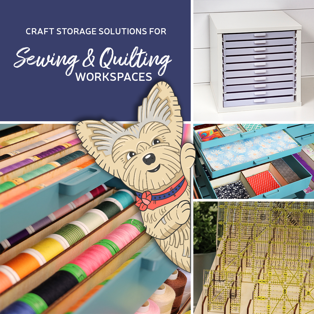 Sewing Storage in Craft Storage 