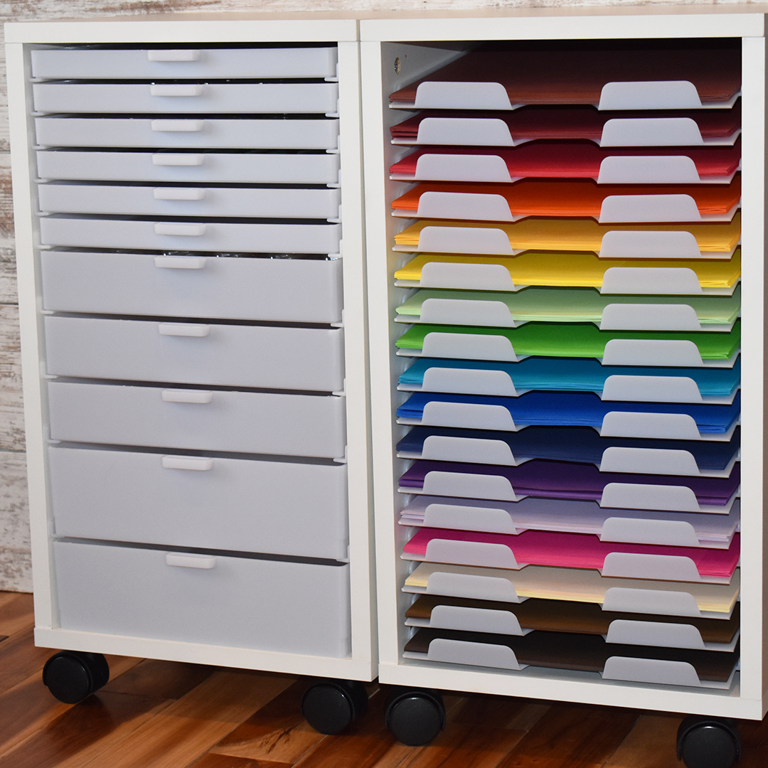 Best Craft Organizer Customizable Drawers for Craft Storage
