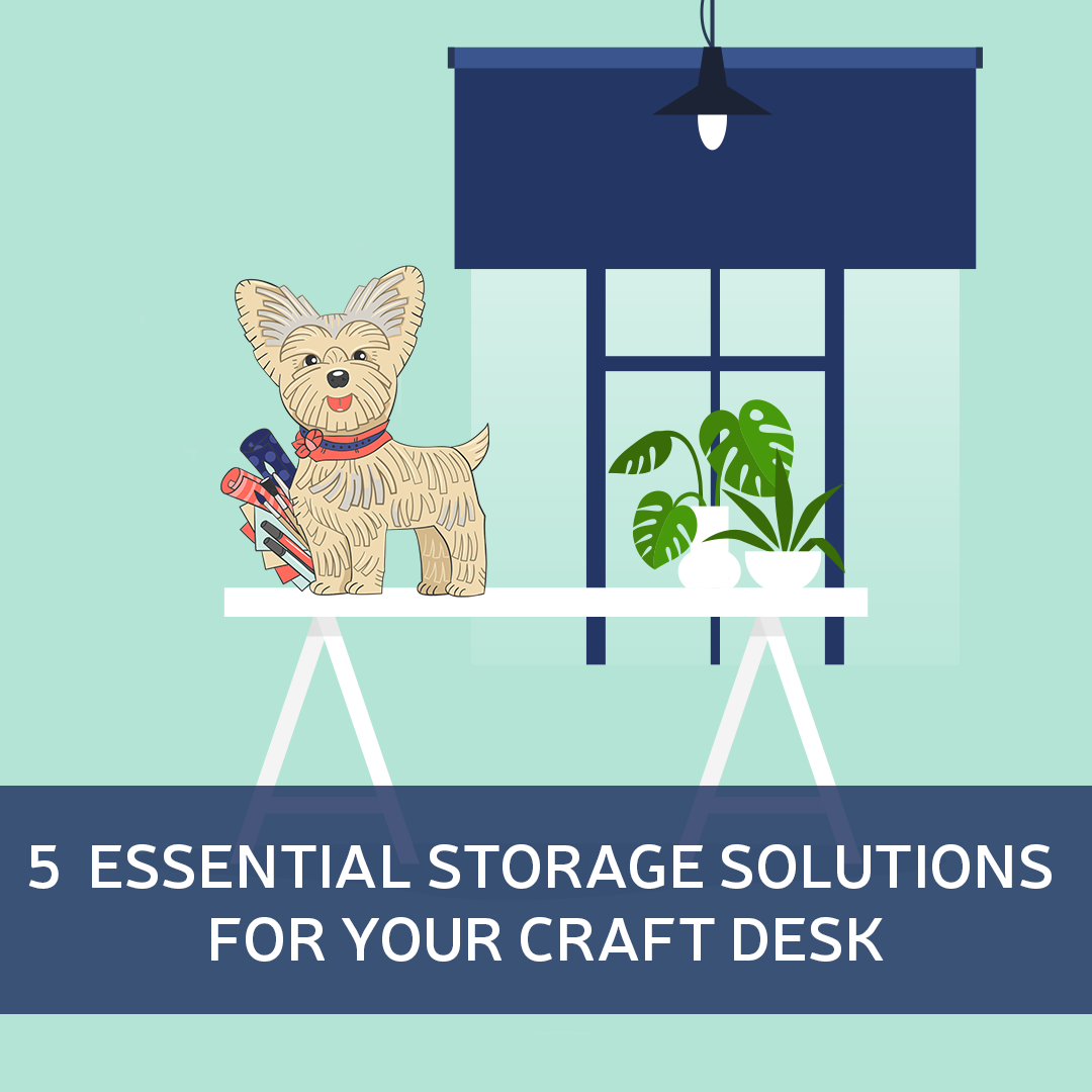 5 Essential Craft Storage Solutions for Your Craft Desk - Best